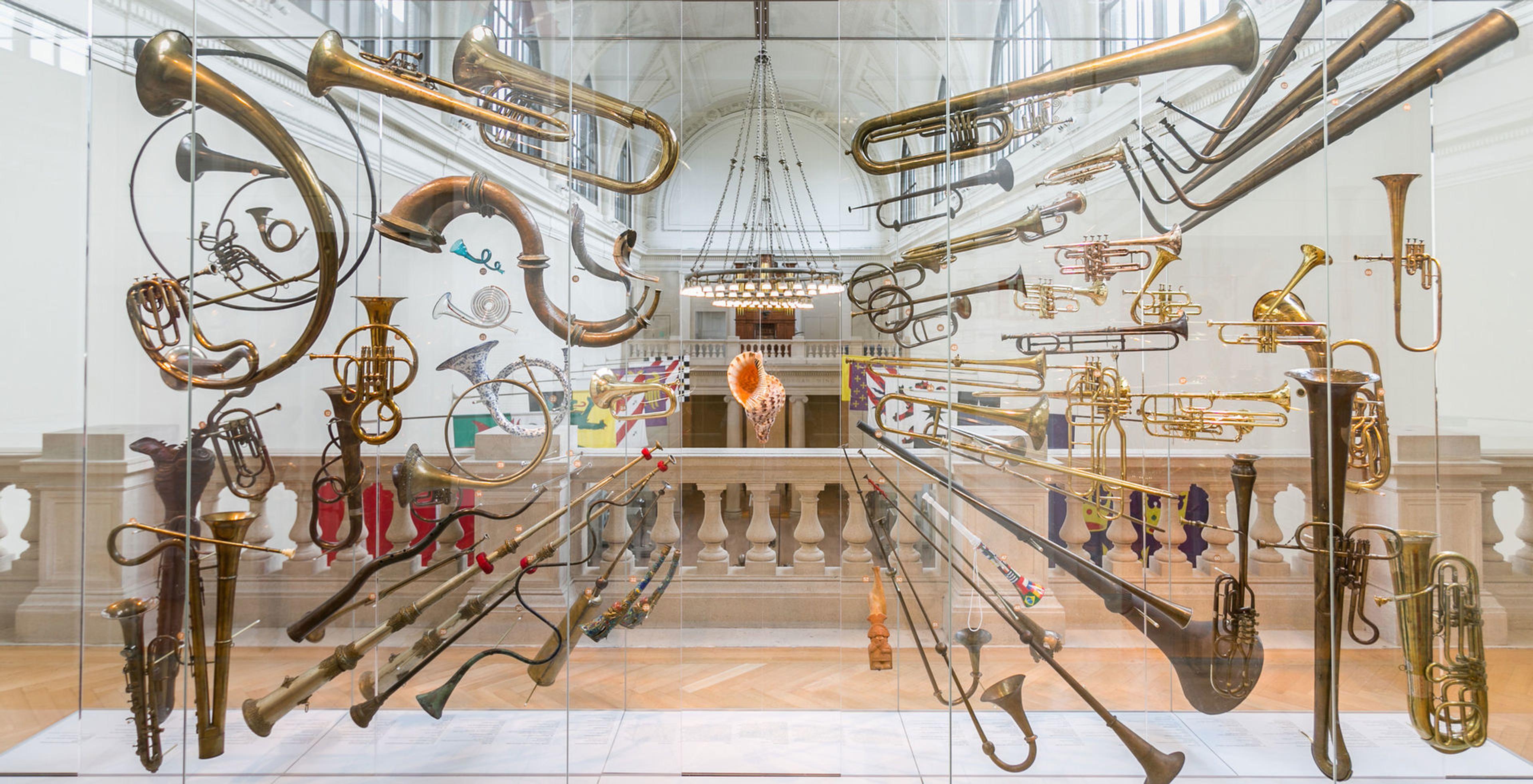 Fanfare case at The Met.