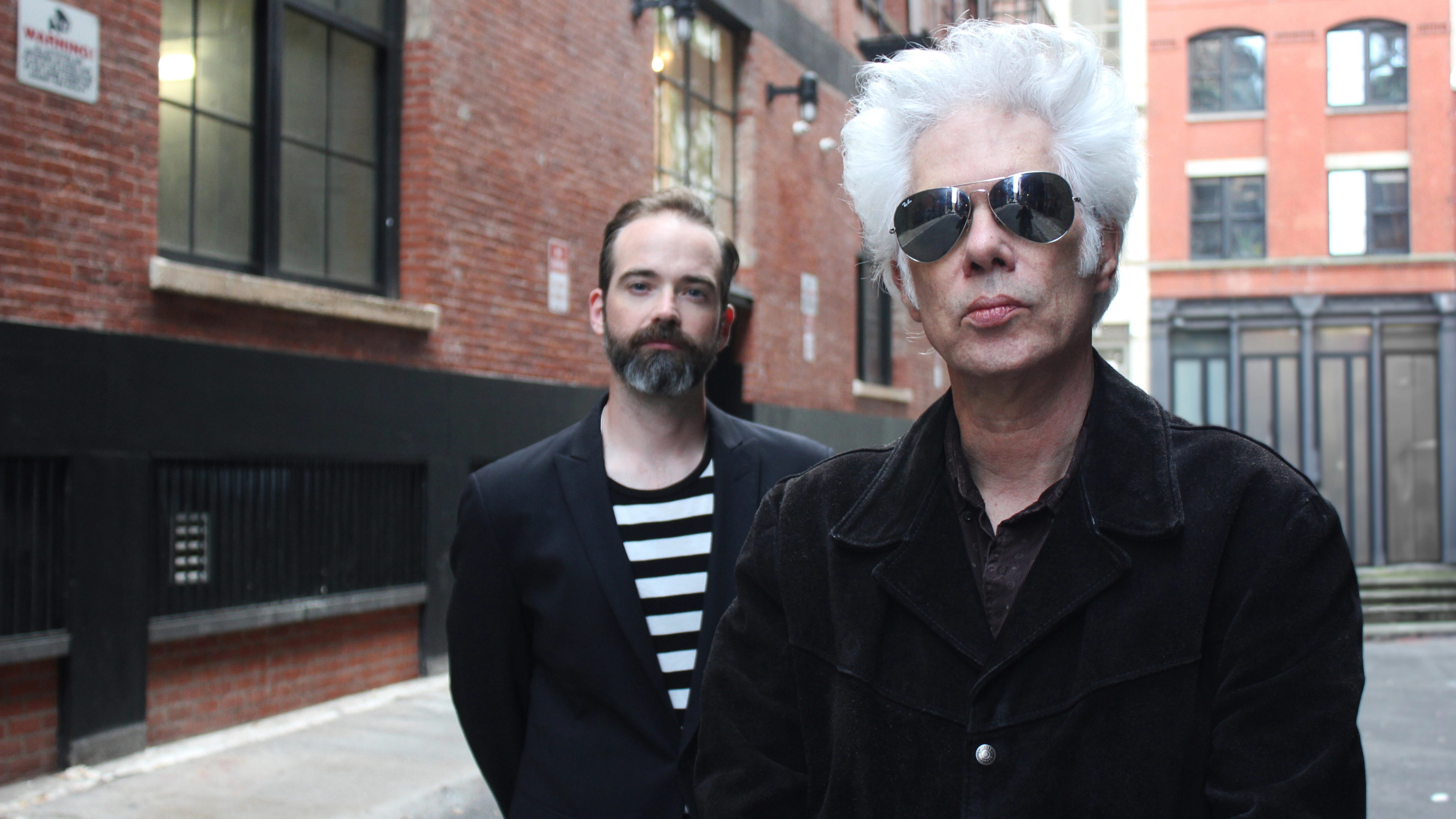 SQÜRL members Jim Jarmusch and Carter Logan